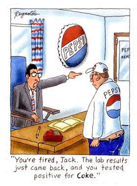COKE positive